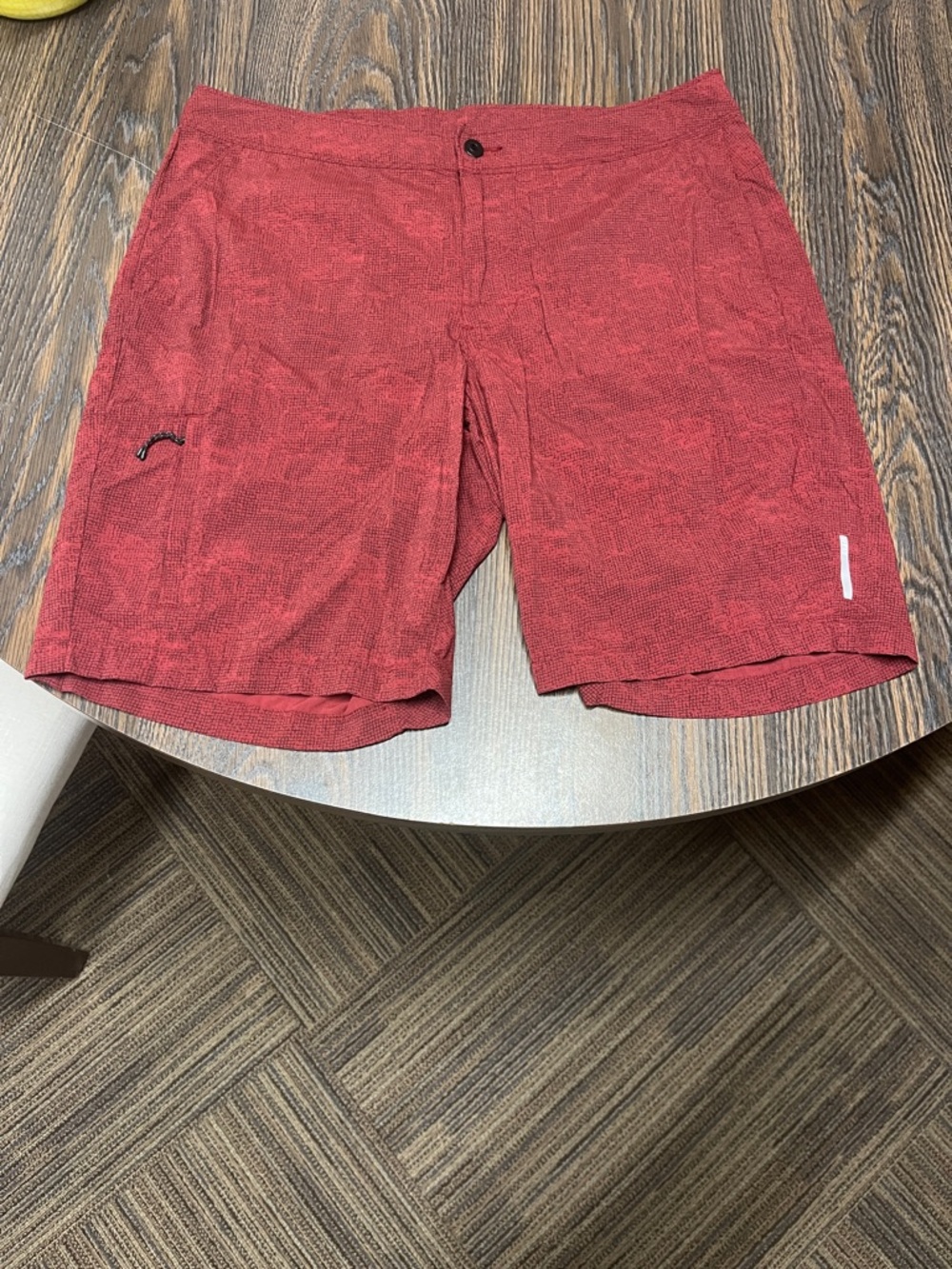 Men's REI  Co Op Camping Hiking Athletic Quick-Dry Red Shorts